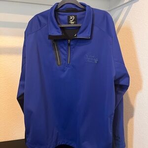Zero Restriction Men's Tour Series Dodger Blue Z500 Quarter-Zip Size XXL Golf